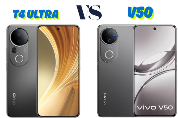 Vivo T4 Ultra vs Vivo V50