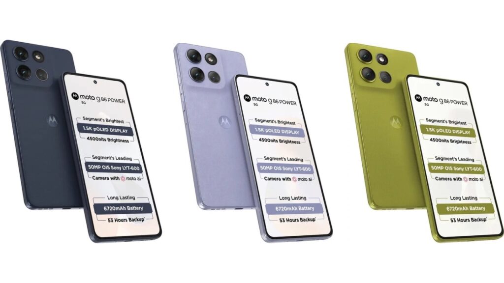 Motorola G86 Power launch date,price and specifications